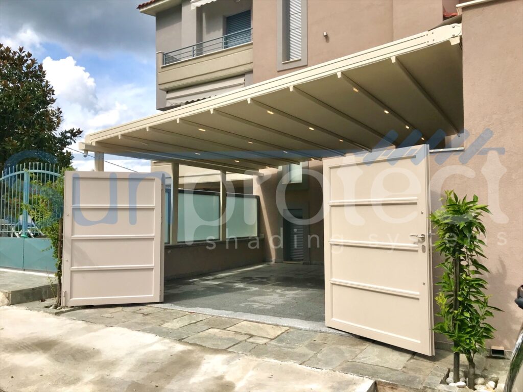 garaz porta Sunprotect pergola Serres