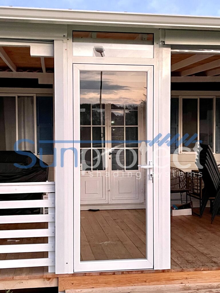 porta alouminiou Sunprotect Serres